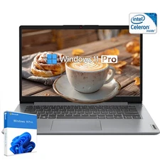 Lenovo Ideapad 1 14" Student Laptop - Intel N4020, 4GB RAM - 64GB eMMC, Win11Pro