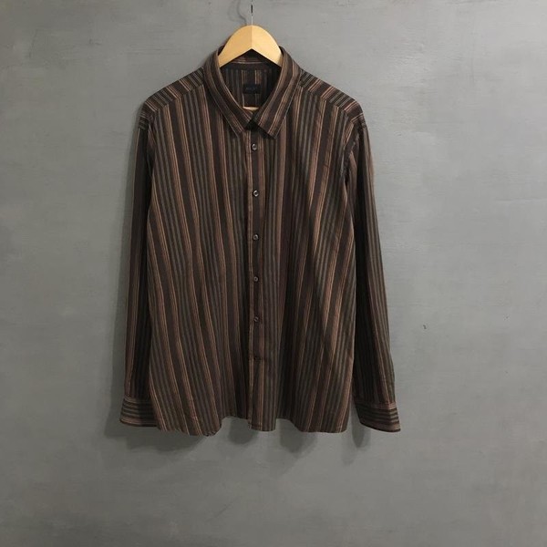 Men JOOP! Shirt Multicolor Cotton 4XL