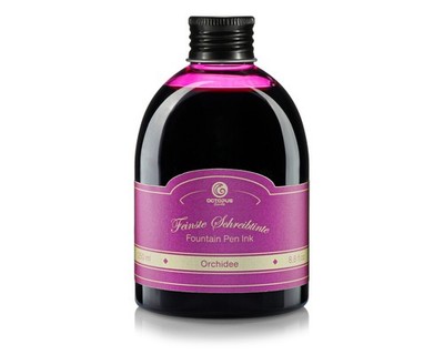 Füllhaltertinte Schreibtinte f Füllhalter Füllertinte Orchidee 250ml Tinte