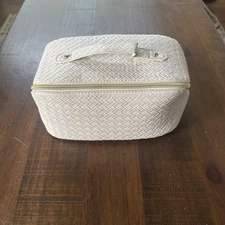 Travel Makeup Bag, Toiletry Organizer, Large Capacity PU Leather