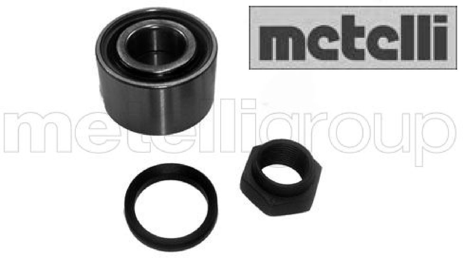 metelli 19-2529 Radlagersatz Radlager Satz Hinterachse Hinten