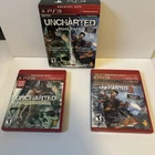 Uncharted Dual Pack (Sony PlayStation 3, 2011) PS3 CIB Tested Manuals for both