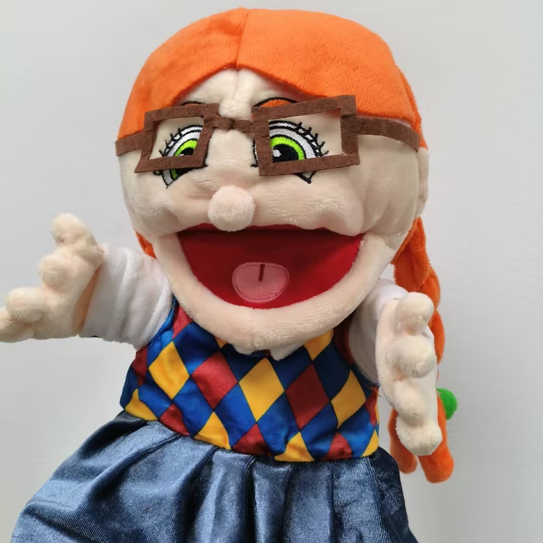 Jeffy Penelope Hand Puppet Plush Cosplay Toy Game Stuffed Doll