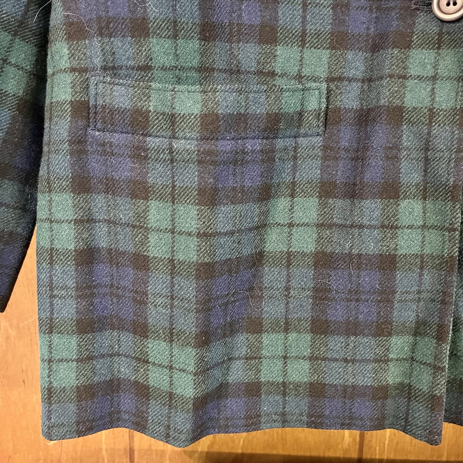 Vintage Womens Pendelton Authentic Black Watch Tartan Size 10 Blazer Skirt USA 2 image 3