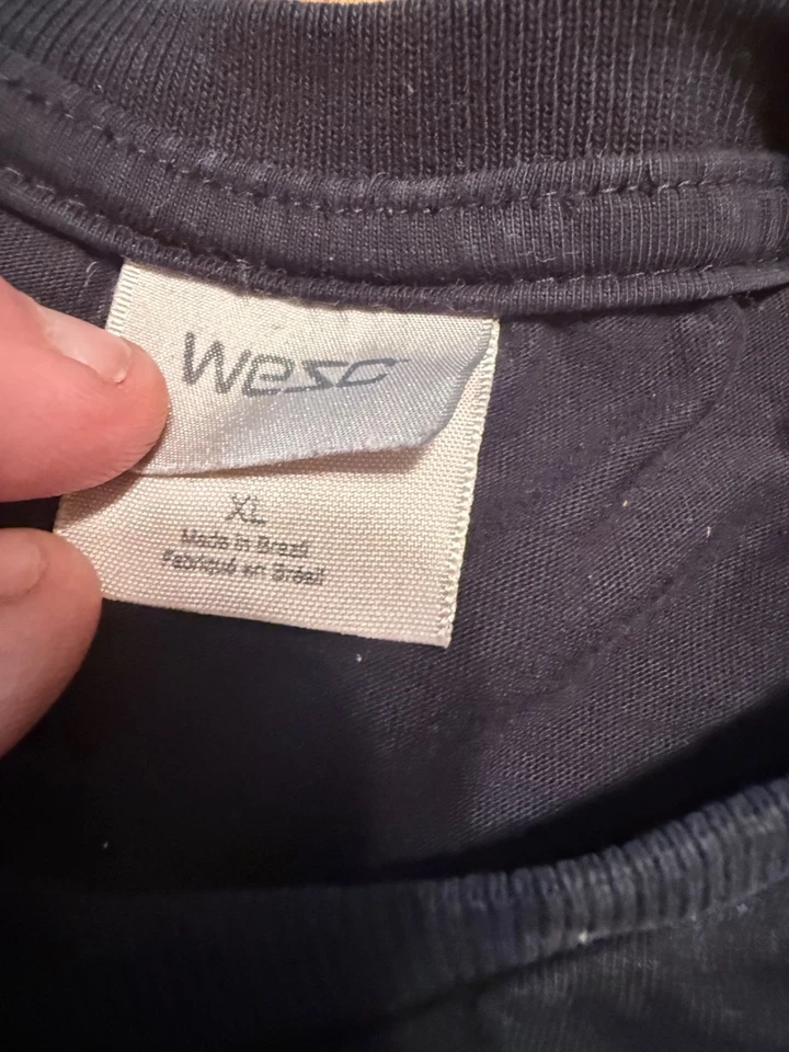 Camiseta para hombre WESC Superlative Conspiracy talla L F8 Foto 3 de 4