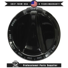 WB03K10037 Thermostat Control Knob Replacement Part For GE Range Stove Oven