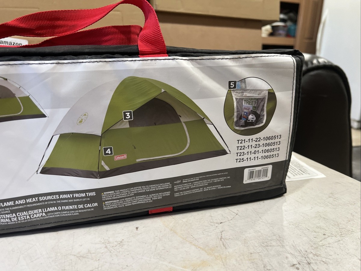 Coleman Sundome 4 9 x 7 Tent for sale online | eBay