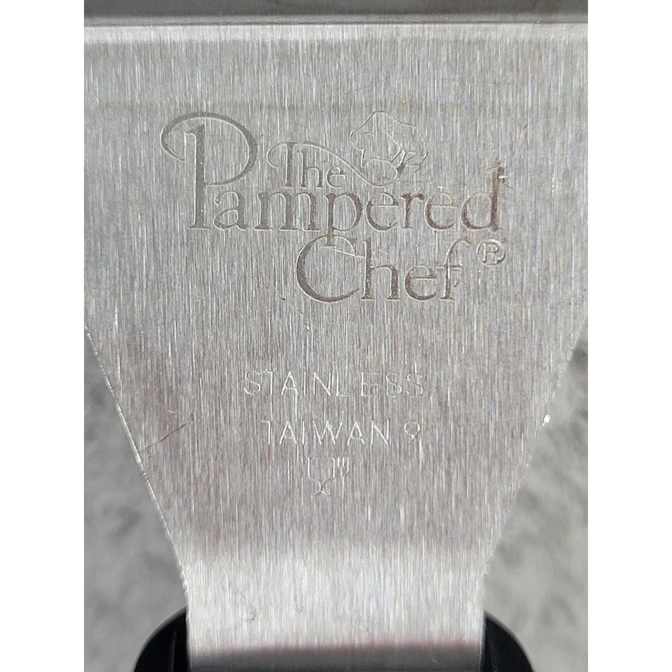 Избалованный шеф-повар из нержавеющей стали тернер лопатка черная ручка кухонная утварь - Изображение 2 из 4