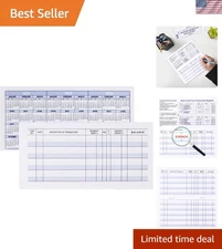 Elegant 12 Pack Check Registers for Personal and Business Finances Management