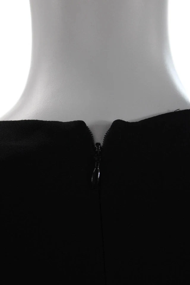 Camiseta sin mangas Victoria Beckham para mujer básica negra talla pequeña 2 Foto 4 de 4