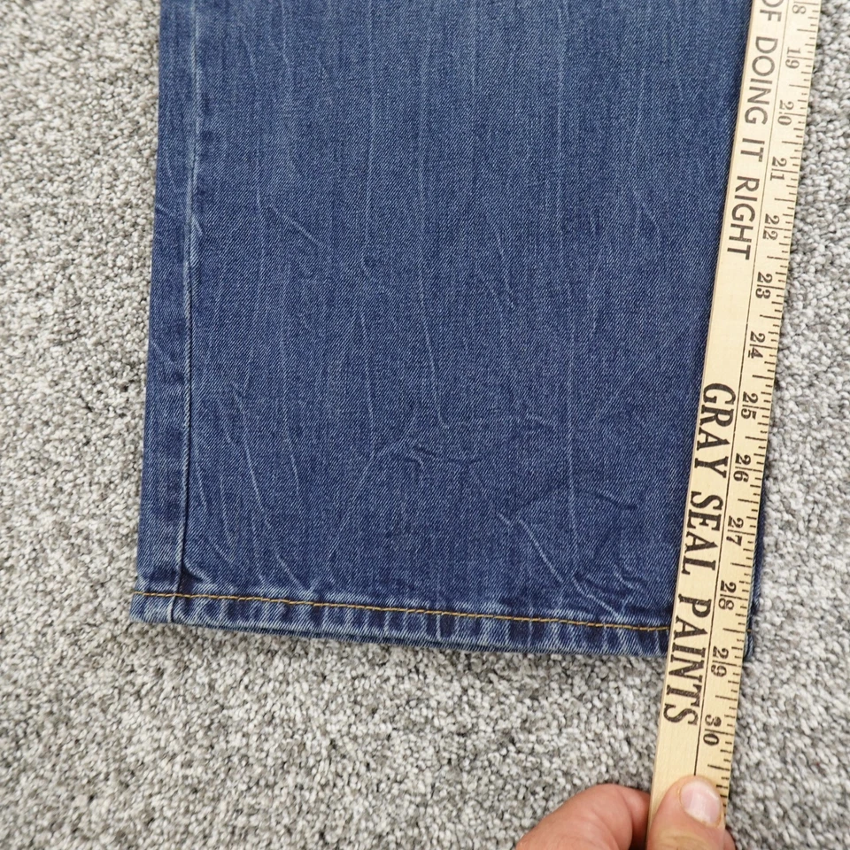 NEW Levis Jeans Mens 56X30 Dark Blue Denim Pants 541 Athletic Taper Flex Stretch - Image 3 of 4