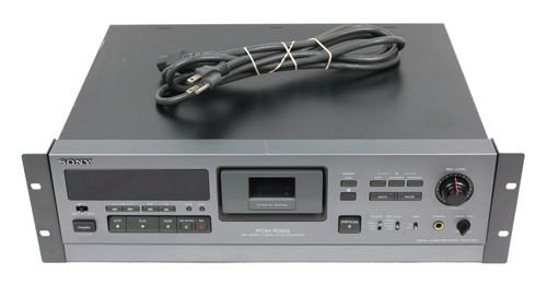 Sony PCM-R300 Digital Audio Recorder Converter Rack Unit w Power Cable - Picture 4 of 11