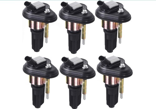 🔥Set of 6 Ignition Coils Pack for Chevrolet Trailblazer GMC Envoy Buick Rainier - Picture 2 of 13