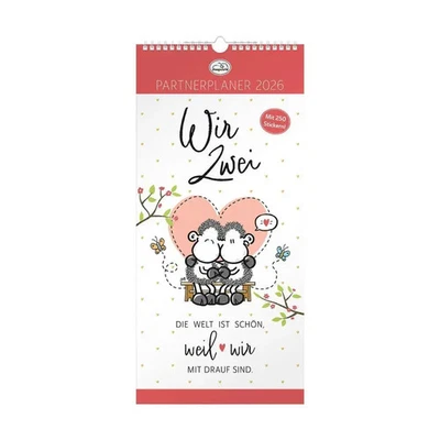 Planer für Zwei 2026 | Deutsch | Kalender | 2026 | sheepworld