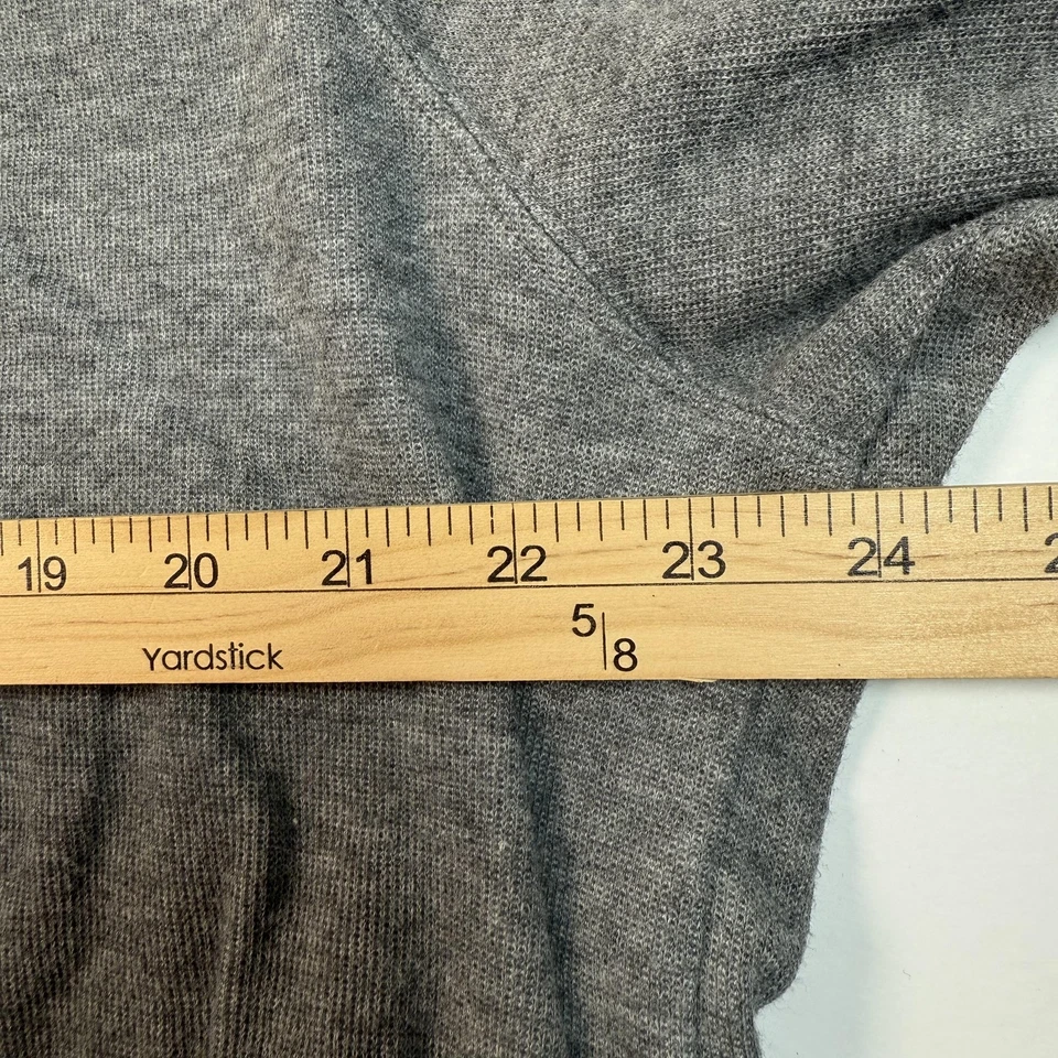 Oklahoma Sooners Sweater Mens XL Gray NCAA College Football Quarter Zip Pullover - Image 3 of 4