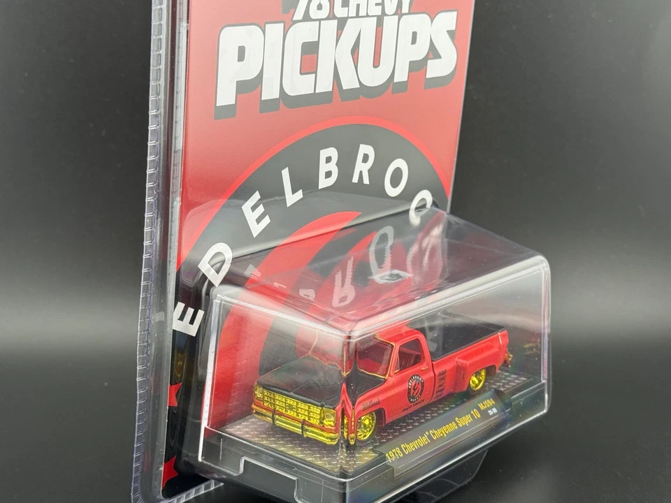 M2 1978 Chevrolet Cheyenne Super 30 Custom EDELBROCK 31500 MJS94 1/64 CHASE - Image 2 of 2