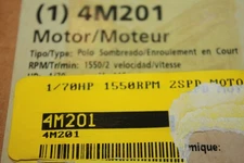 4M201 Dayton Fasco shaded pole motor induction hvac teao fan blower ventilation