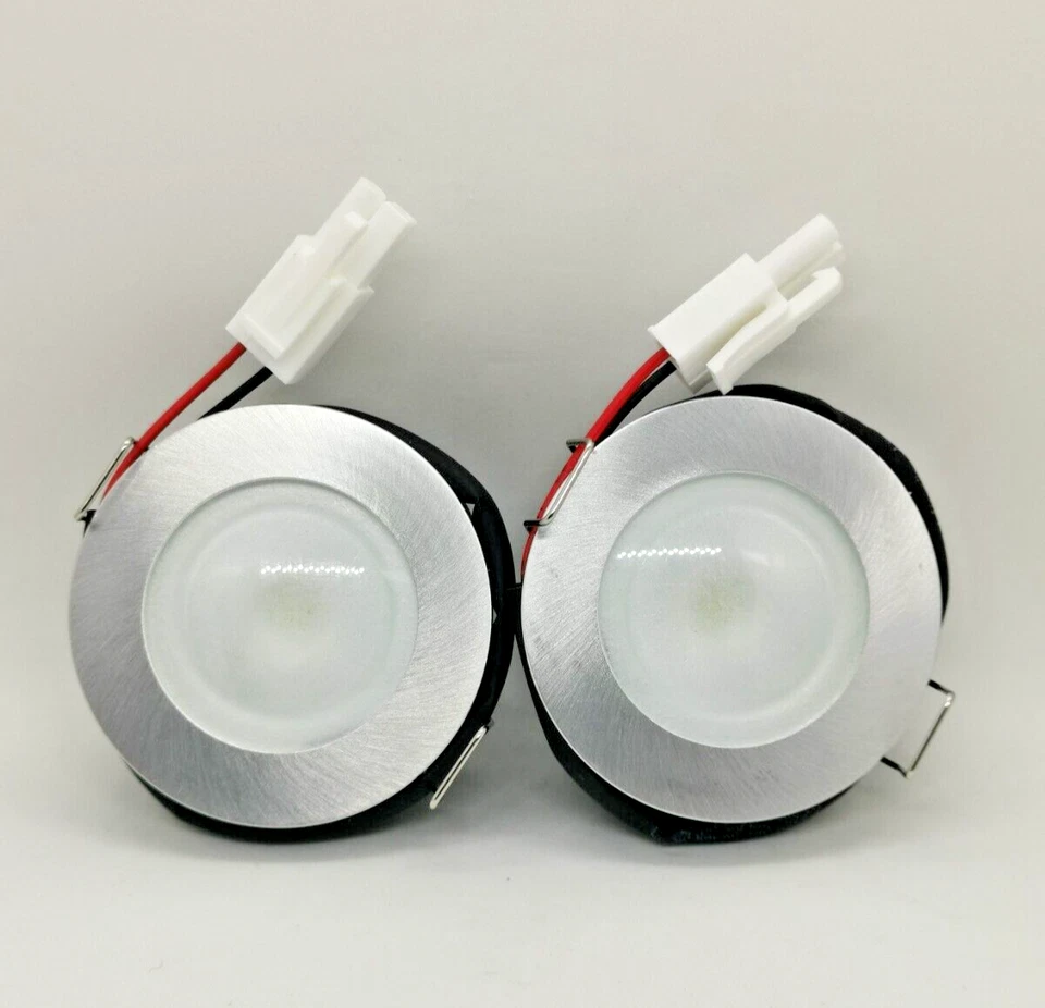 2 GENUINE AUTHENTIC EUROMAID RANGEHOOD LED LIGHT DC4V 3W LSD-3 SUITS BAUMATIC - image 2 of 4