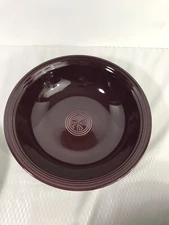 Oneida Petals Stoneware Large Pasta Serving Bowl Purple Plum NEW