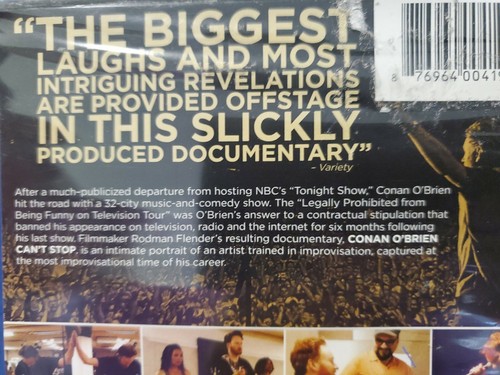 Conan O'Brien Can't Stop (Blu-ray, 2011, R) NEW - Foto 6 di 9