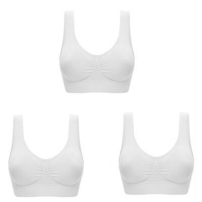 3 Stück Genie BH Push Up Seamless Unterwäsche Sexy Unsichtbar Heiß Sport Übergröße Ansehen - Bild 15 von 15