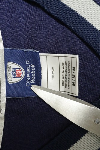 Reebok Wes Welker New England Patriots Jersey Mens Size Medium Blue NFL - Picture 10 of 11