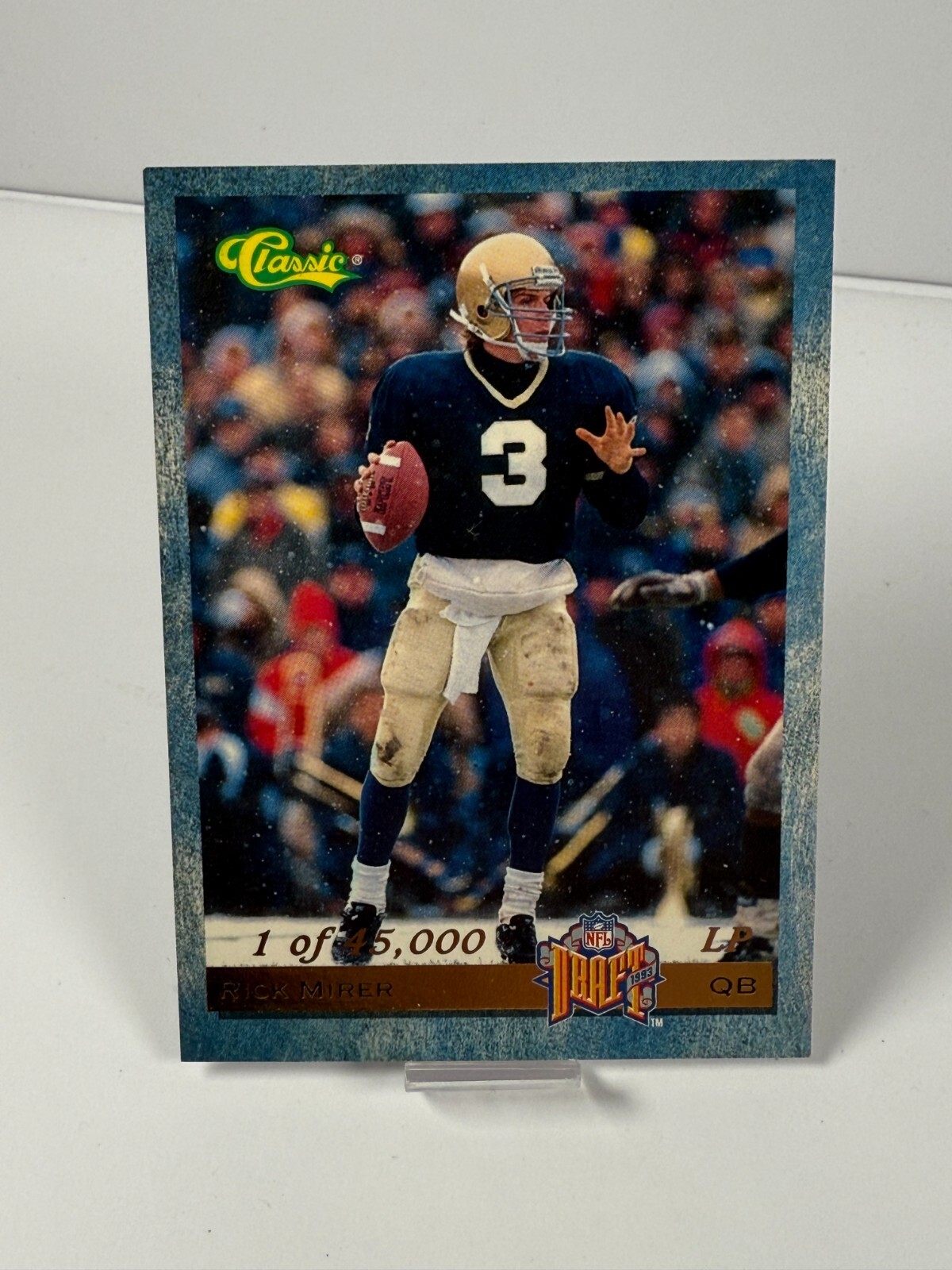 1993 Classic Limited Prints Rick Mirer RC /45000 Seattle Seahawks #LP2