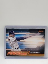 2018 Topps Stadium Club - Power Zone Orange #PZ-CC Carlos Correa /50