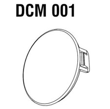 Ultraframe Dome Endkappe Mittelknöpfe uni - DCM001/PL