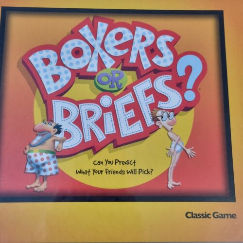 Boxers o Calzoncillos Juegos de Fiesta Hasbro Sellado de Fábrica Nuevo Juego de Mesa. - Imagen 9 de 9