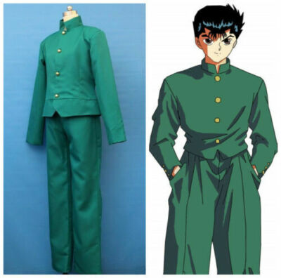 Yu Yu Hakusho Yusuke Urameshi Cosplay Costume Uniform/