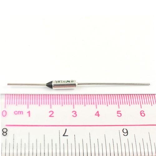 2Pcs AUPO Thermal Fuse Links BF192 Axial Lead TF Cutoff 192℃ 192C 250V 10A