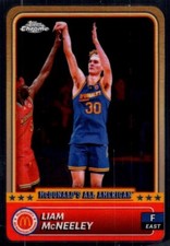 LIAM McNEELEY 2024 Topps Chrome McDonald's All-American #30 UCONN Huskies