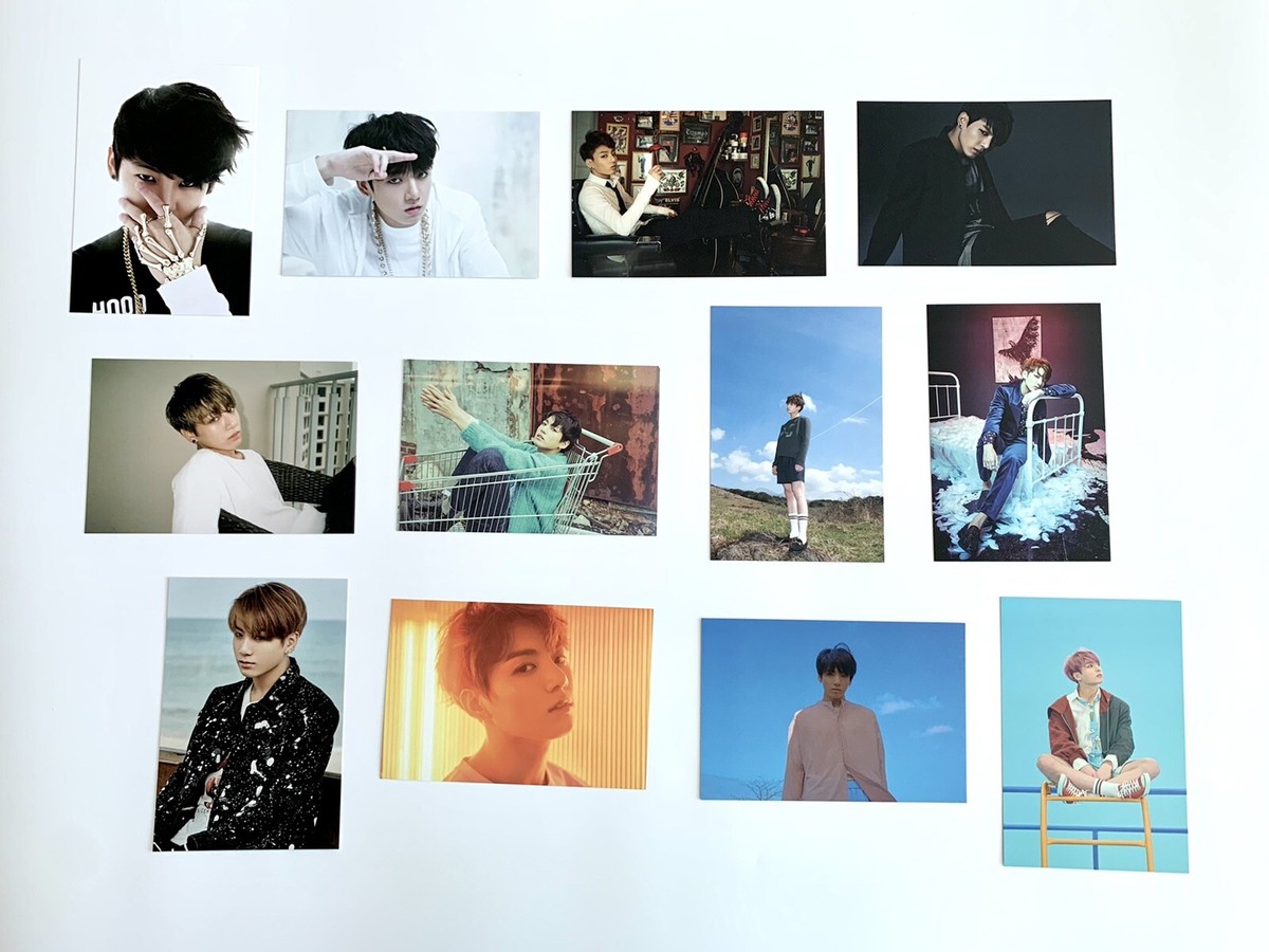 BTS Armypedia JUNGKOOK Postcard Complete 12 Full Set Offical BTS Armypedia JUNGKOOK Postcard Complete 12 Full Set Offical