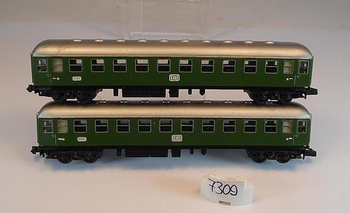 Arnold Spur N 1/160 Wagenset Personenwagen 2 Stück der DB #7309 | Zustand: Gebraucht