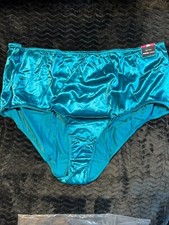 NWT VINTAGE AVENUE BODY 26/28 3XL/4XL SATIN NYLON SECOND SKIN SECRET TEAL