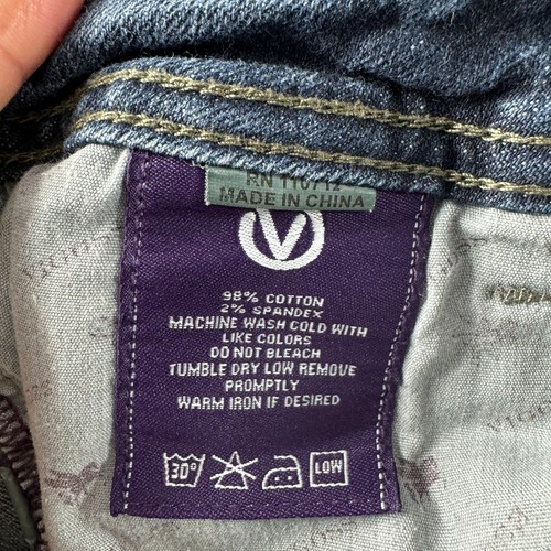 Vigoss Jeans Girls Junior 7 Denim Straight Leg Casual School Travel Distressed - Picture 7 of 11