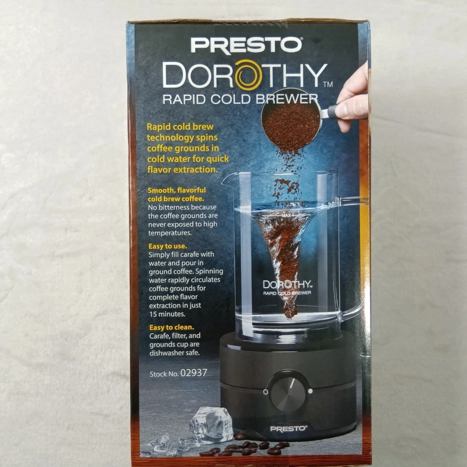 Presto Dorothy Rapid Cold Brewer Coffee Maker Electric Free Ship! - Image 2 of 4