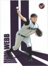 2004 Topps Pristine #86 Brandon Webb Arizona Diamondbacks  Baseball Card
