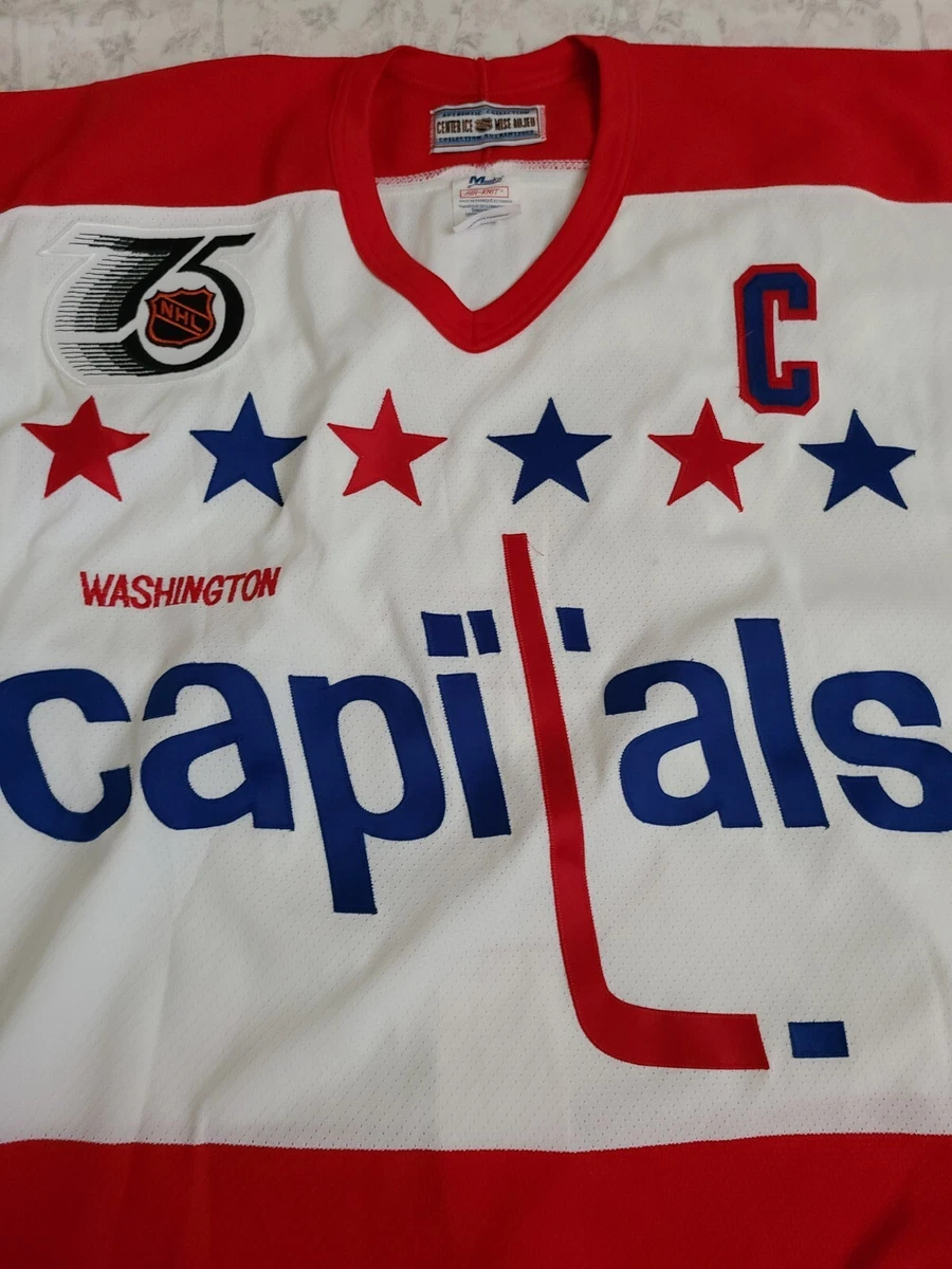 CCM Rod Langway Washington Capitals authentic jersey 50 vintage