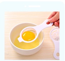 Eiertrenner Löffel Eiweiß EigelbTrennen Eigelbtrenner Küchenhilfe Utensil Weiß