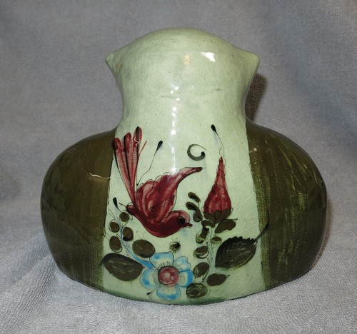 Vintage Large Owl Mexico Folk Art Pottery - Picture 4 of 6