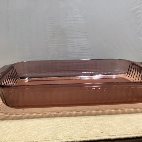 Amethyst 13” X 9” 3 Qt Casserole Baking Dish Purple Glass 233 - Picture 3 of 7