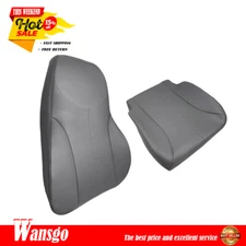 NEW DRIVER BACKREST AND BOTTOM COMBO-GRAY INTERNATIONAL AIR RIDE SEAT COVER