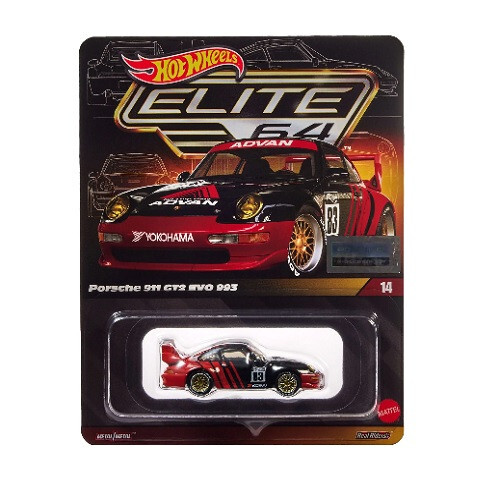 2025 Hot Wheels Elite 64 Porsche 911 GT2 EVO 993 + Matchbox 911 RSR