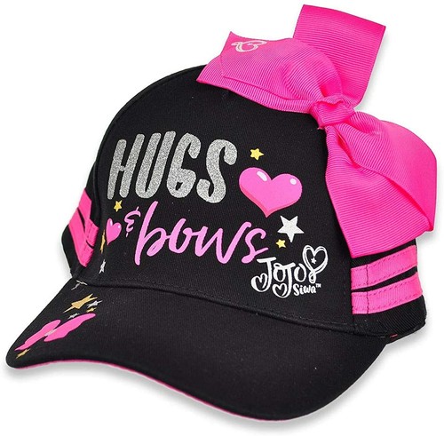 JoJo Siwa Girls Baseball Cap Hat Bow 