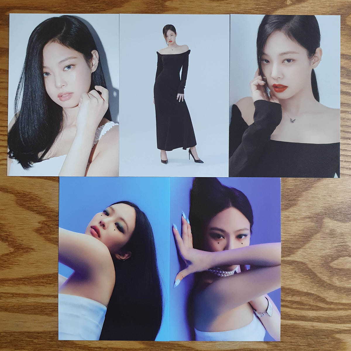 Jennie Official Postcard 5 pcs Set BlackPink 1st Full Album