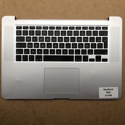 Plastics Processing Bass Complete With Azerty Keyboard - Macbook Pro A1398