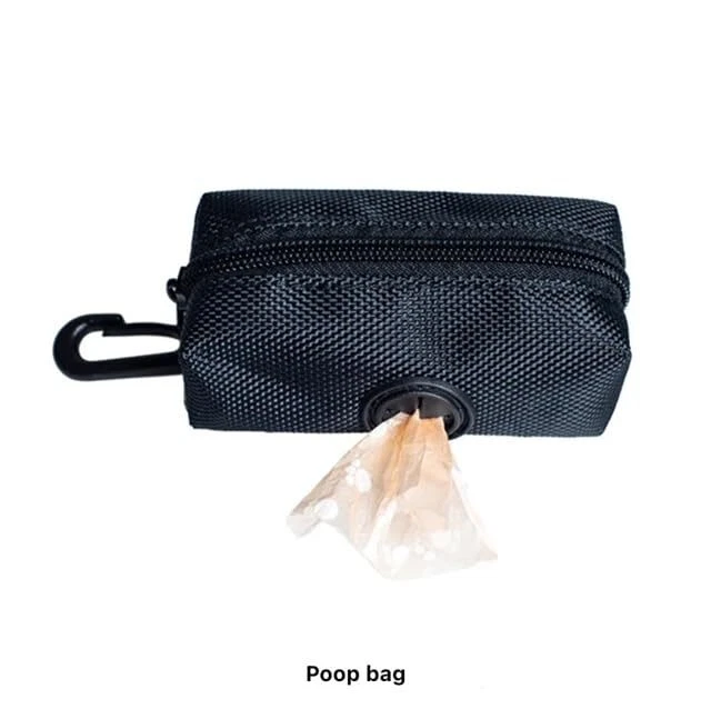 Dog Harness with Leash & Poop Bag Container + 350 ML Bowl, No-Pull Pet Harnes... Dog Harness with Leash & Poop Bag Container + 350 ML Bowl, No-Pull Pet Harnes...
