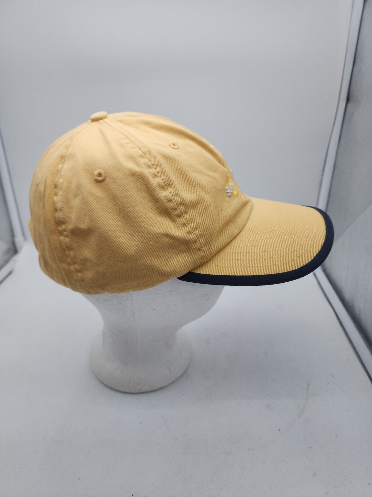SOUTH BEACH SOLID YELLOW/BLACK ADJUSTABLE HAT CAP… - image 3